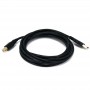 10FT USB 2.0 A Male to B Male Cable