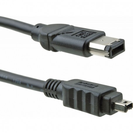 IEEE1394A 6P-4P 10FT Firewire Cable