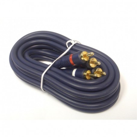 12FT Heavy Duty 2 RCA Male to 2 RCA Male Cable