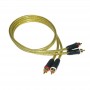 6FT Gold Plated 2 RCA Male to 2 RCA Male Cable