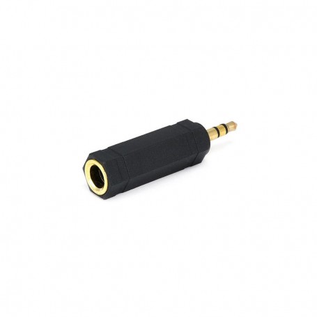 3.5mm Stereo Plug to 6.35mm Stereo Jack Adaptor