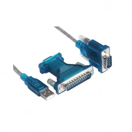 Câble USB 2.0 vers RS232 (9-pin&25pins)