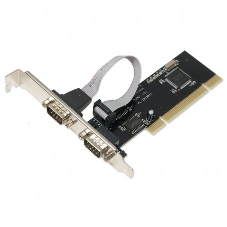 2-Ports PCI Serial RS232 I/O Controller Card Oxford