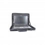 Cushioned Portable LapDesk & Notebook Case w/Shoulder Strap up to 17" Black