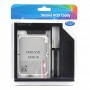 SATA à SATA 2nd Disque Dur SSD Caddie 9.5mm Universel CD/DVD-ROM Baie Optique