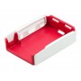 Generic Raspberry Pi B+/2/3/3B+ Red & White Case