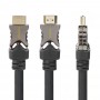 Câble HDMI 2.0 4K 2160p Plaqué Or Alliage Zinc - Licensed 15FT