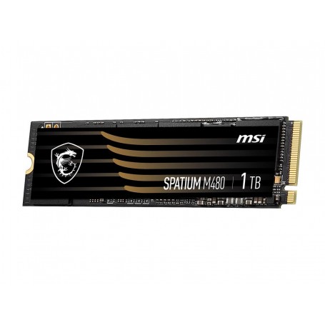 MSI SPATIUM Series M.2 2280 1TB PCI-Express 4.0 x4, NVMe 1.3 3D NAND  Internal Solid State Drive (SSD) M480